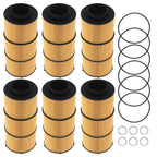 6x Engine Oil Filter for Freightliner Trucks (Detroit Diesel)