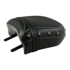Rear Black Leather Passenger Seat for Indian Springfield (2016–2020)