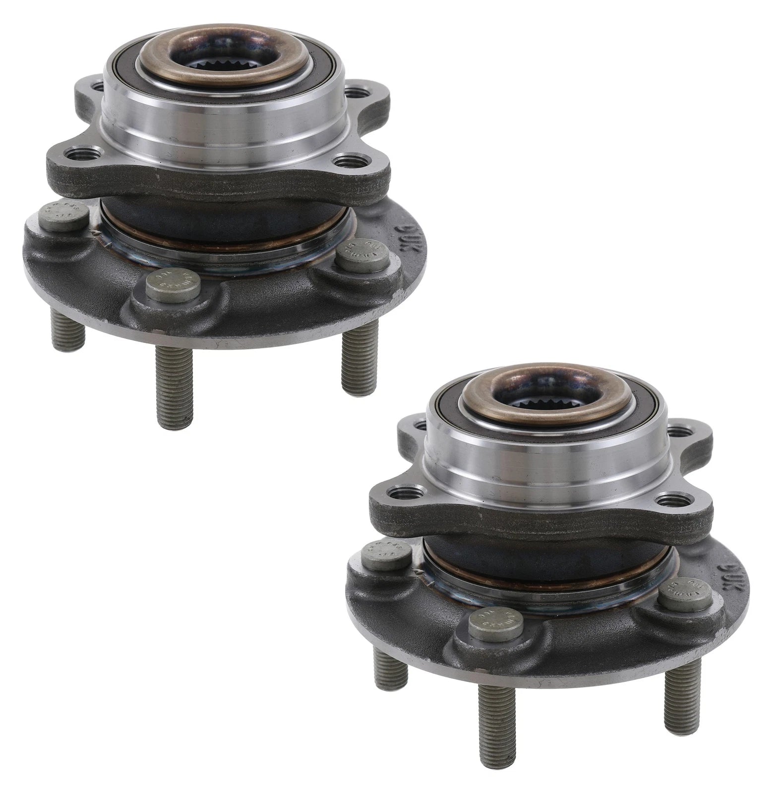 Set of 2 Rear Wheel Bearing & Hub Assemblies for Ford Fusion, Lincoln MKZ (2013–2020)
