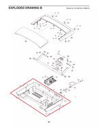 Motor Belly Pan Shroud Bezel for NordicTrack Elite 900 1000 347853