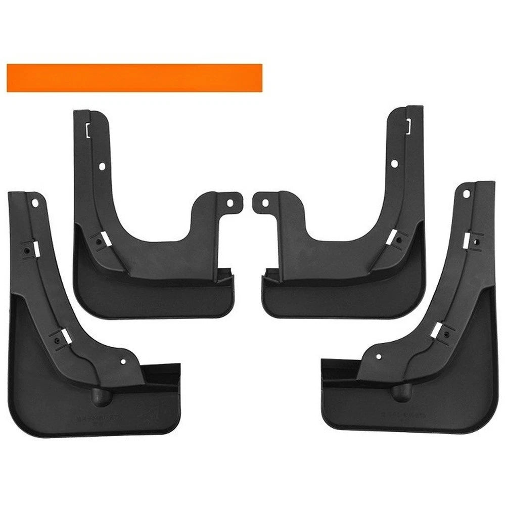 Set of 4 Mud Flaps for Fulwin T9 (2024–2026) Black ABS