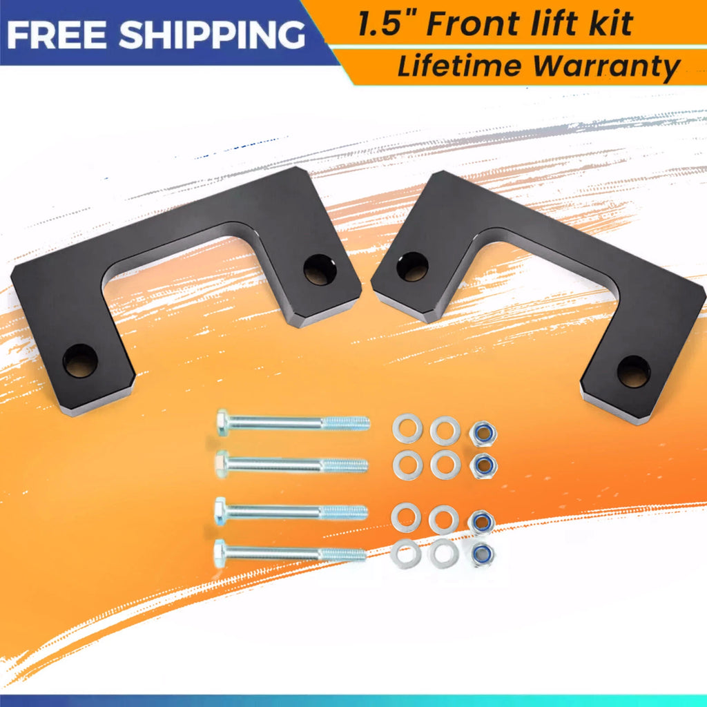 1.5" Front Leveling Lift Kit for Chevy Silverado GMC Sierra 1500 (2007–2025)