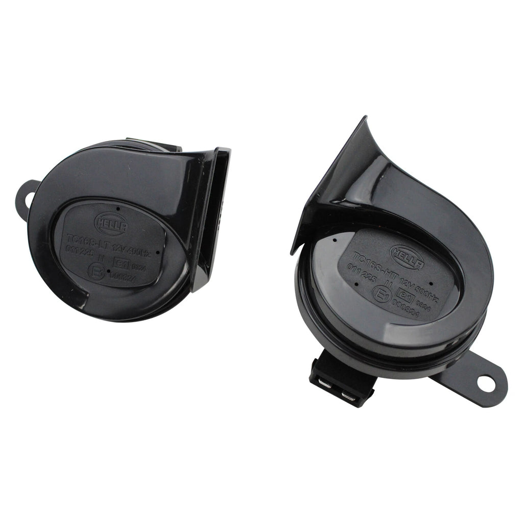 Hella Twin Tone Trumpet Horn Kit 011225851 for A4 S4 Golf Passat (2000–2005)