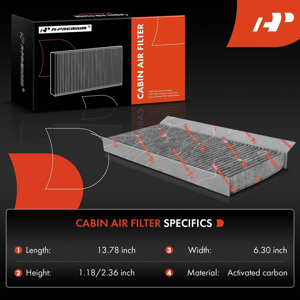 Activated Carbon Cabin Air Filter for Ford Focus (2000-2007)