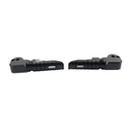 Black Rear Footrests Passenger Pegs for Honda Forza 750 (2021-2023)