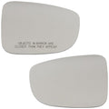 Mirror Glass Set for Mazda 6 (2017–2018) Left Right