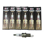 Set of 6 Champion 2412 Marine Premium Gold Spark Plugs for Marine Use
