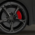 Classic Red MGP Caliper Covers Set of 4 for 1997 Mazda Miata