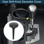 Gear Shift Knob Decorator Cover for Toyota RAV4 Corolla Vios (2014–2018) Black