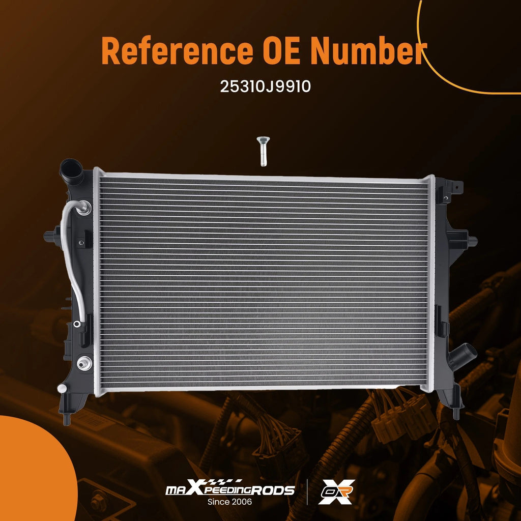 Aluminum Radiator for Hyundai Kona 1.6L 2.0L (2022–2023)