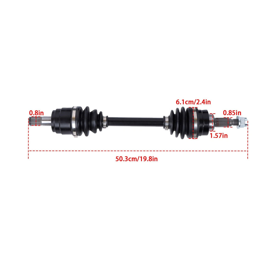 Set of 2 CV Axles for Honda (YYYY–YYYY)