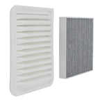 Air Filter Combo for Toyota Yaris L4-1.5 (2006–2018) 87139-52020 Carbon