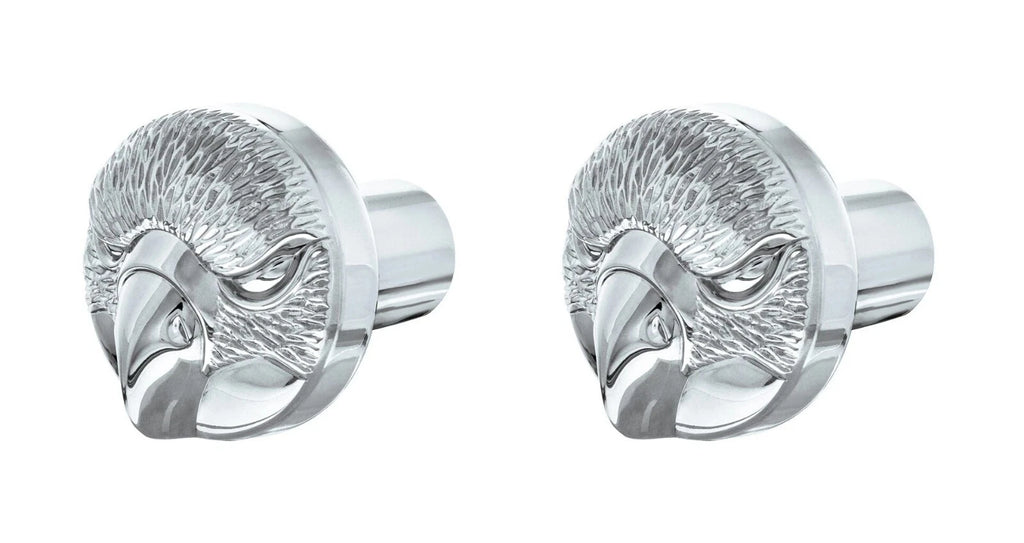 Air Valve Knobs Screw-In Chrome Set for Peterbilt Kenworth (2010–2024)