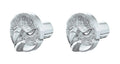 Air Valve Knobs Screw-In Chrome Set for Peterbilt Kenworth (2010–2024)