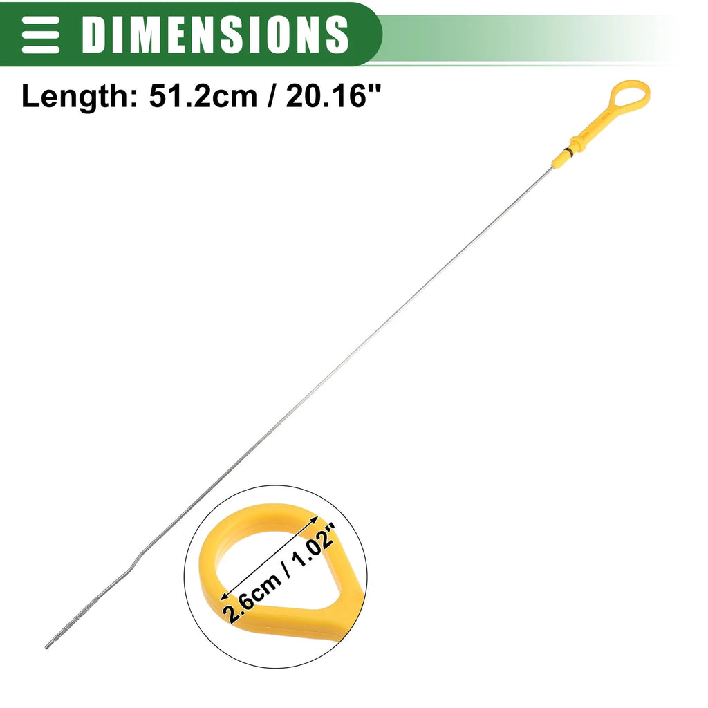Engine Oil Dipstick Indicator for Mazda Miata (1994–1997) Metal Plastic Yellow