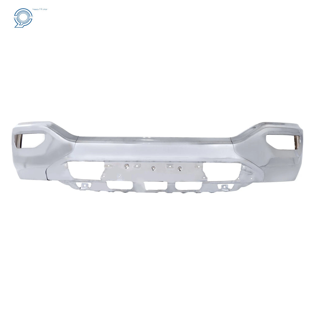 Chrome Steel Split Front Bumper for GMC Sierra 1500 (2016-2018)