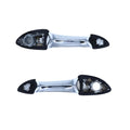 2 x Front Left & Right Outer Door Handle Chrome for BMW X5 (2000–2007)