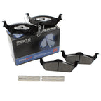 Set of 4 Akebono ProACT Rear Ceramic Disc Brake Pads for Ford F-150, Lincoln Mark LT (2004–2008)