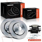 Rear Disc Brake Rotors & Ceramic Pads for Jeep Grand Cherokee (2018–2020)