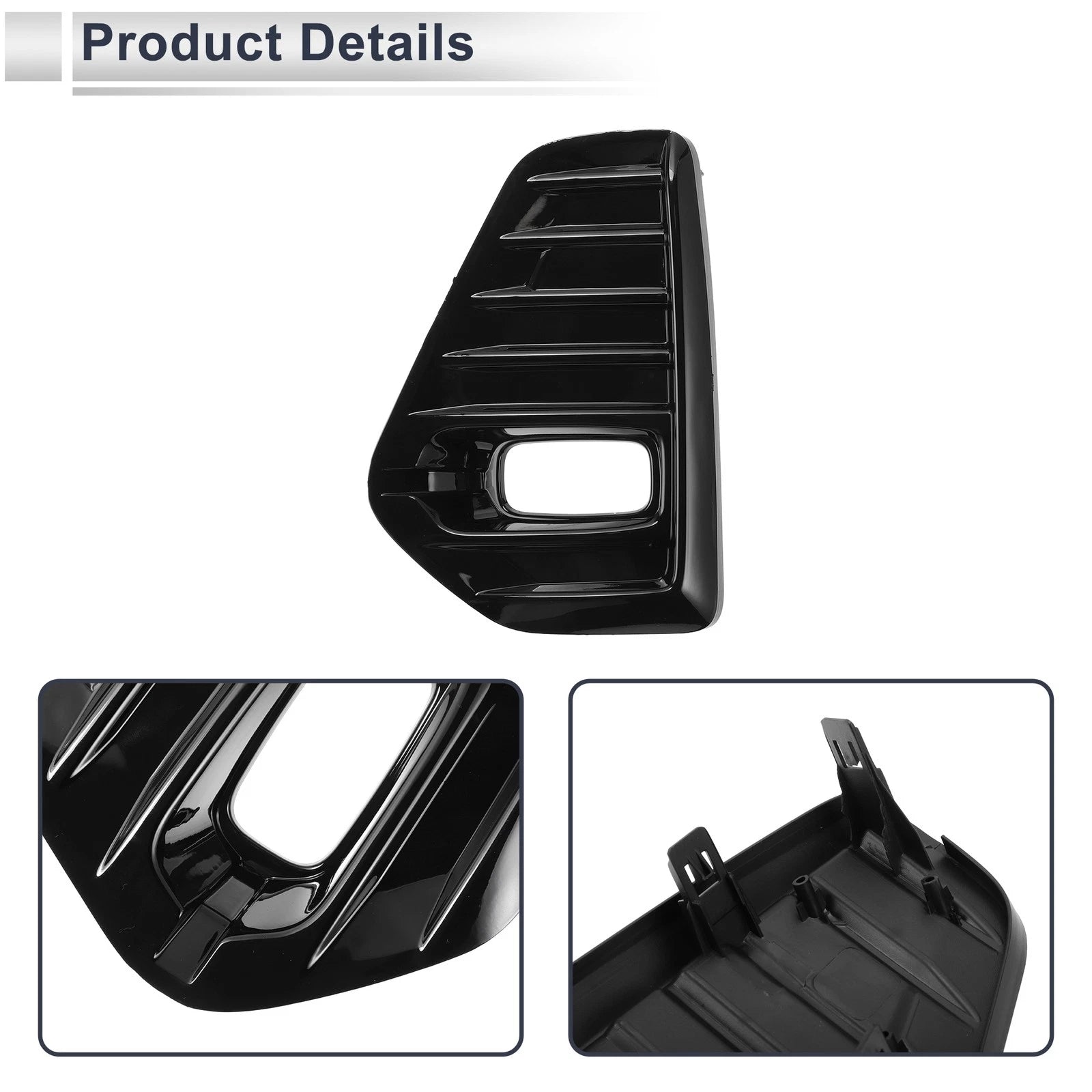 1 Pc Fog Light Grill for Nissan Kicks (2021–2023) No. 622535RY0A