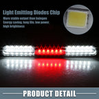 High Mount Stop Light XL3Z13A613AA for Ford (2000–2005) Chrome Clear Lens