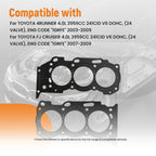 Full Gasket Set for Toyota 4Runner Tacoma Tundra 4.0 DOHC (2003–2009) 1GR-FE