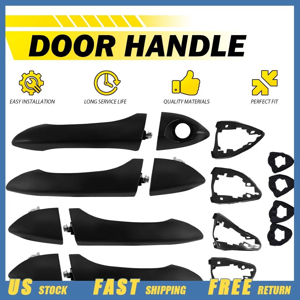 Set of 2 Exterior Door Handles for BMW X5 E53 (2000–2006)