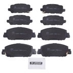 Set of 8 Ceramic Brake Pads for Honda HR-V (2016–2022)