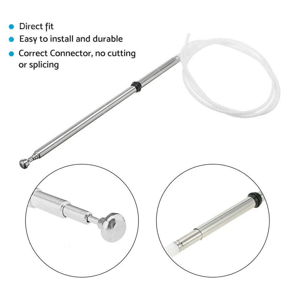 Power Radio Antenna Aerial Mast Rope for Toyota Landcruiser 100 105