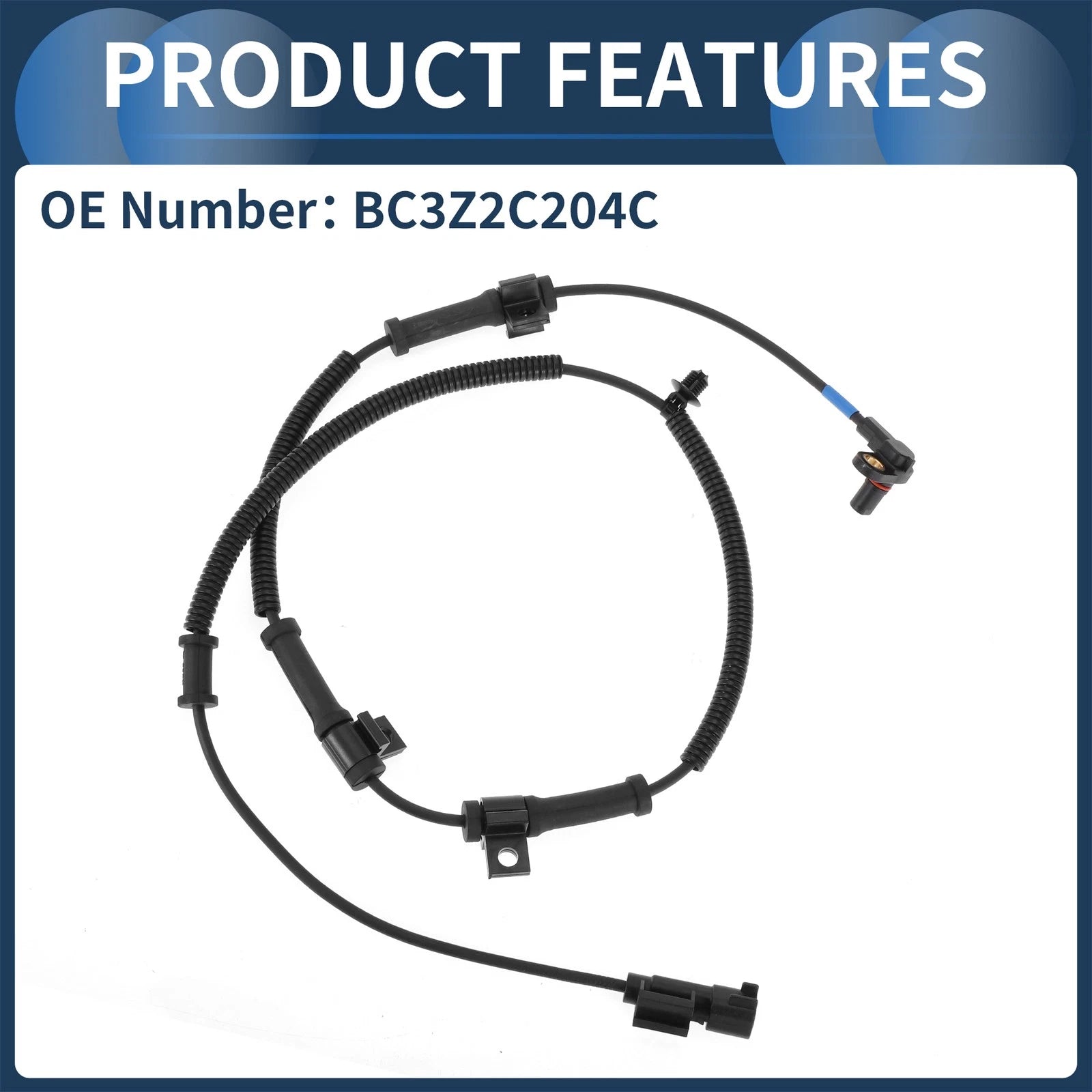 ABS Wheel Speed Sensor for Ford F-250 Super Duty (2011–2016) No.BC3Z2C204C