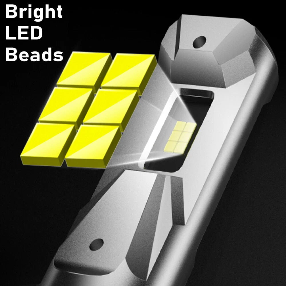 2X NOVSIGHT HB1 9004 LED Headlight Bulbs 12000LM 6500K for High Low Beam