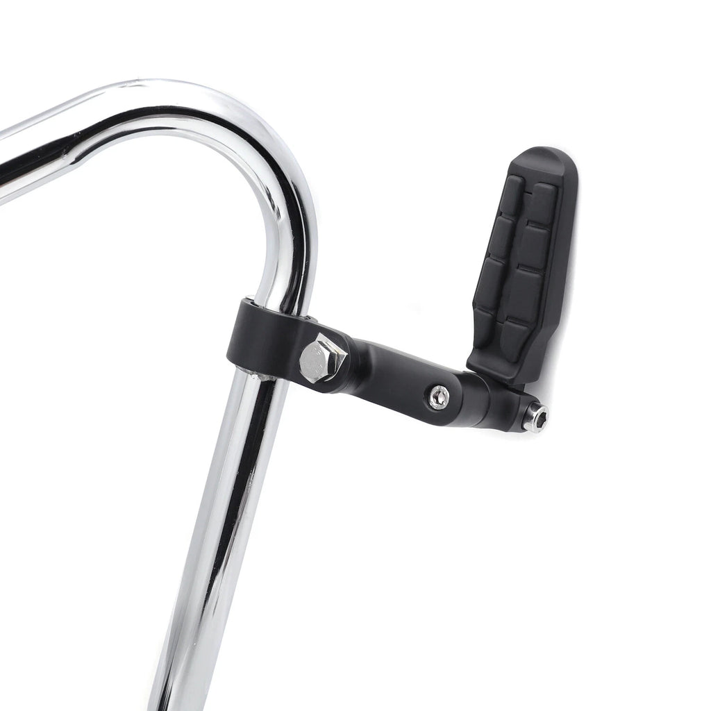 1.25" Front Rider Tombstone Offset Mount Clamp Foot Peg for Triumph Rocket 3 (2004–2023)