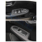 Genuine Carbon Fiber Car Window Switch Panel Cover for Infiniti Q50 (2014-2024)