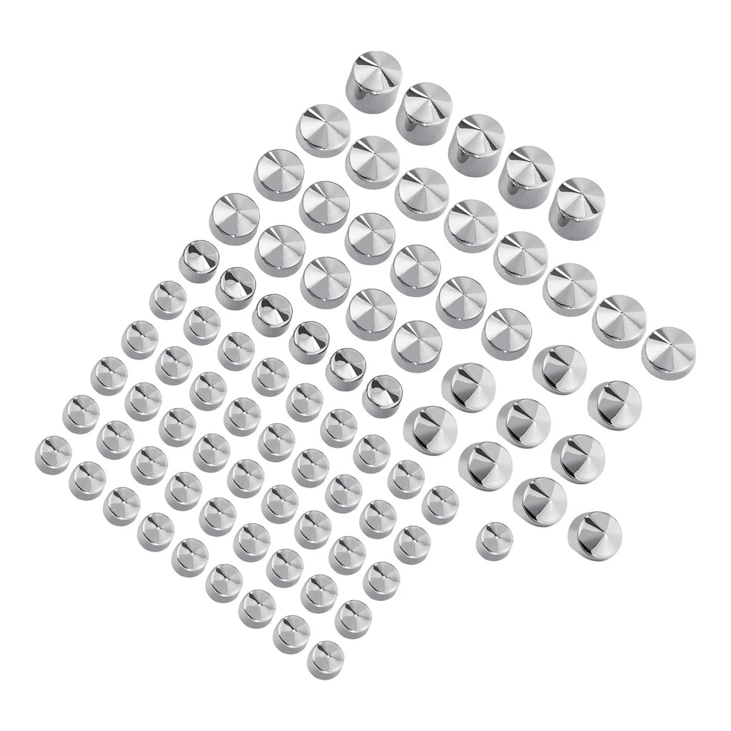83 Pcs Bolt Topper Cap Cover for Harley Twin Cam Road King FLH (1994–2006)