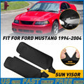 Sun Visor Replacement Cover Set for Ford Mustang (1994–2004) Black Stitch