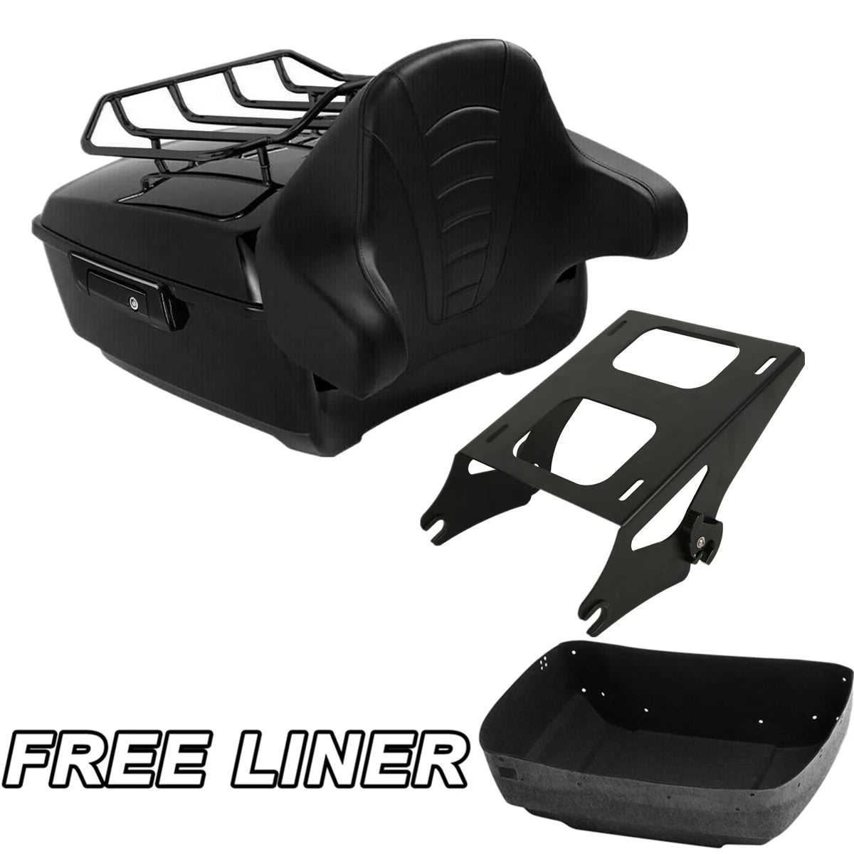 Trunk Pad Rack for Harley Touring Electra Road Glide King (2014–2025)