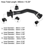 Coolant Water Hose 17127646155 for BMW X3 (2015–2017)