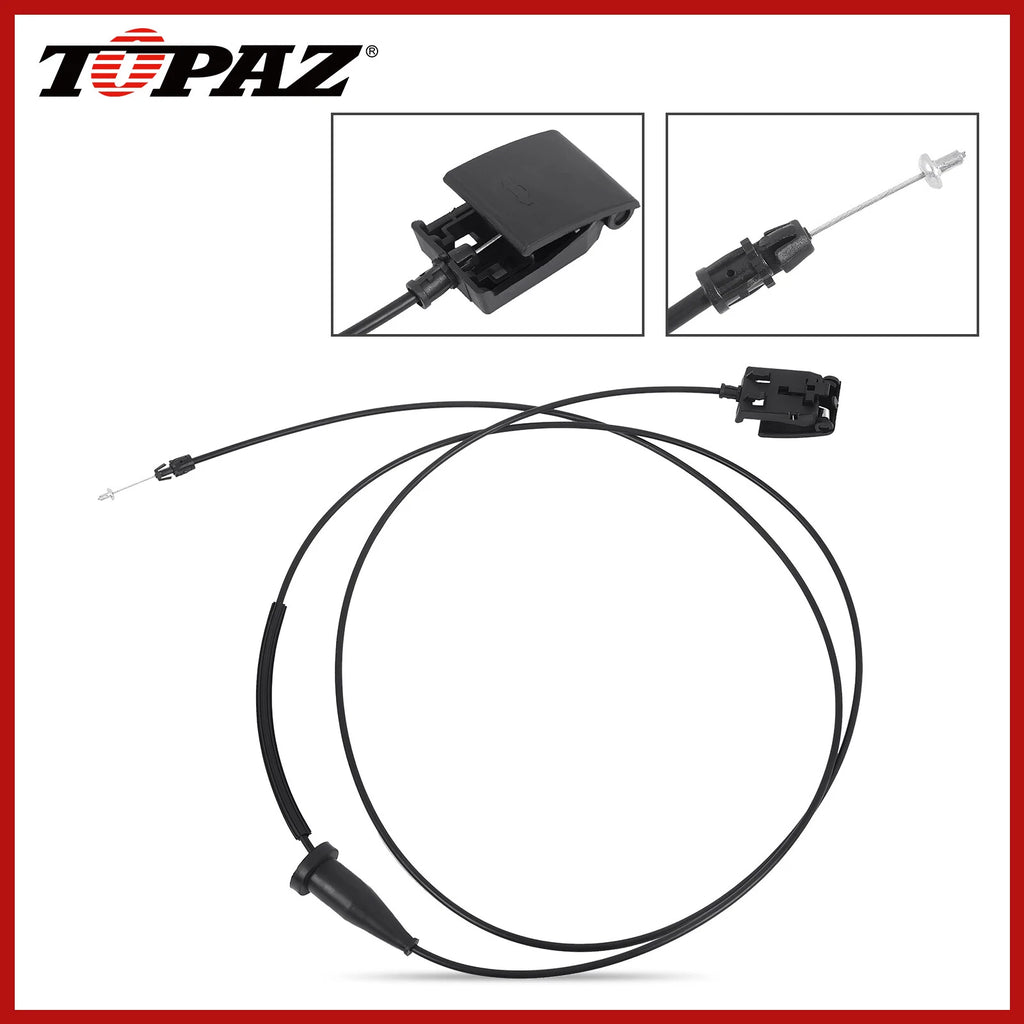 Hood Release Cable with Handle for Chrysler 300 Dodge Charger (2011–2023)