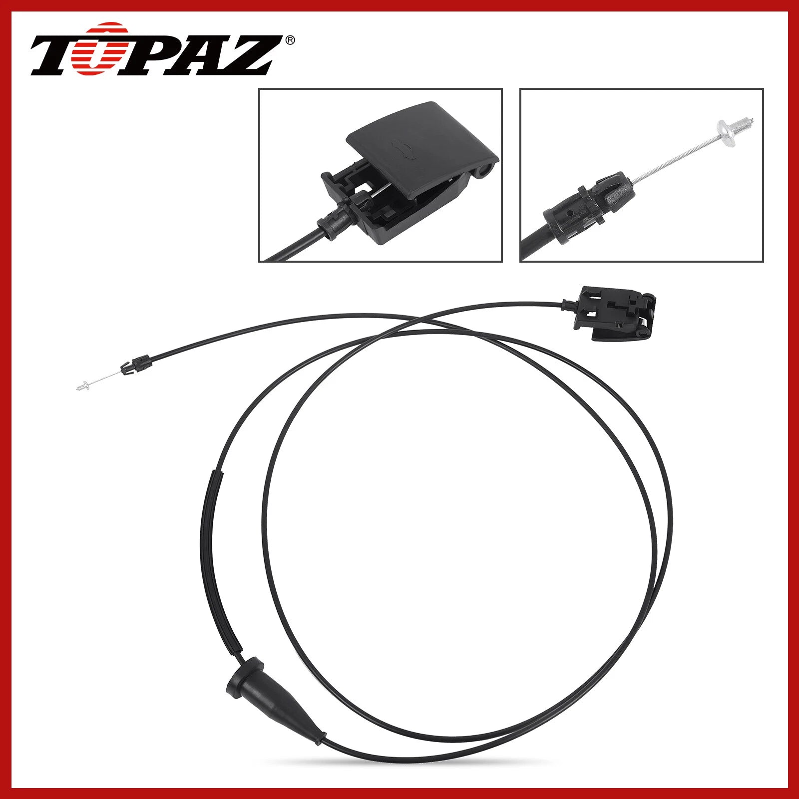Hood Release Cable with Handle for Chrysler 300 Dodge Charger (2011–2023)
