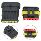 6 Pin Waterproof Electrical Connector Kit for Car and Boat Wiring
