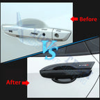 Carbon Fiber Pattern Side Door Handle Bowl Overlay for Honda Civic (2016-2021)