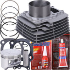 Top End Kit Cylinder Piston Gasket for Honda Rancher 350 TRX350 (2000–2006)