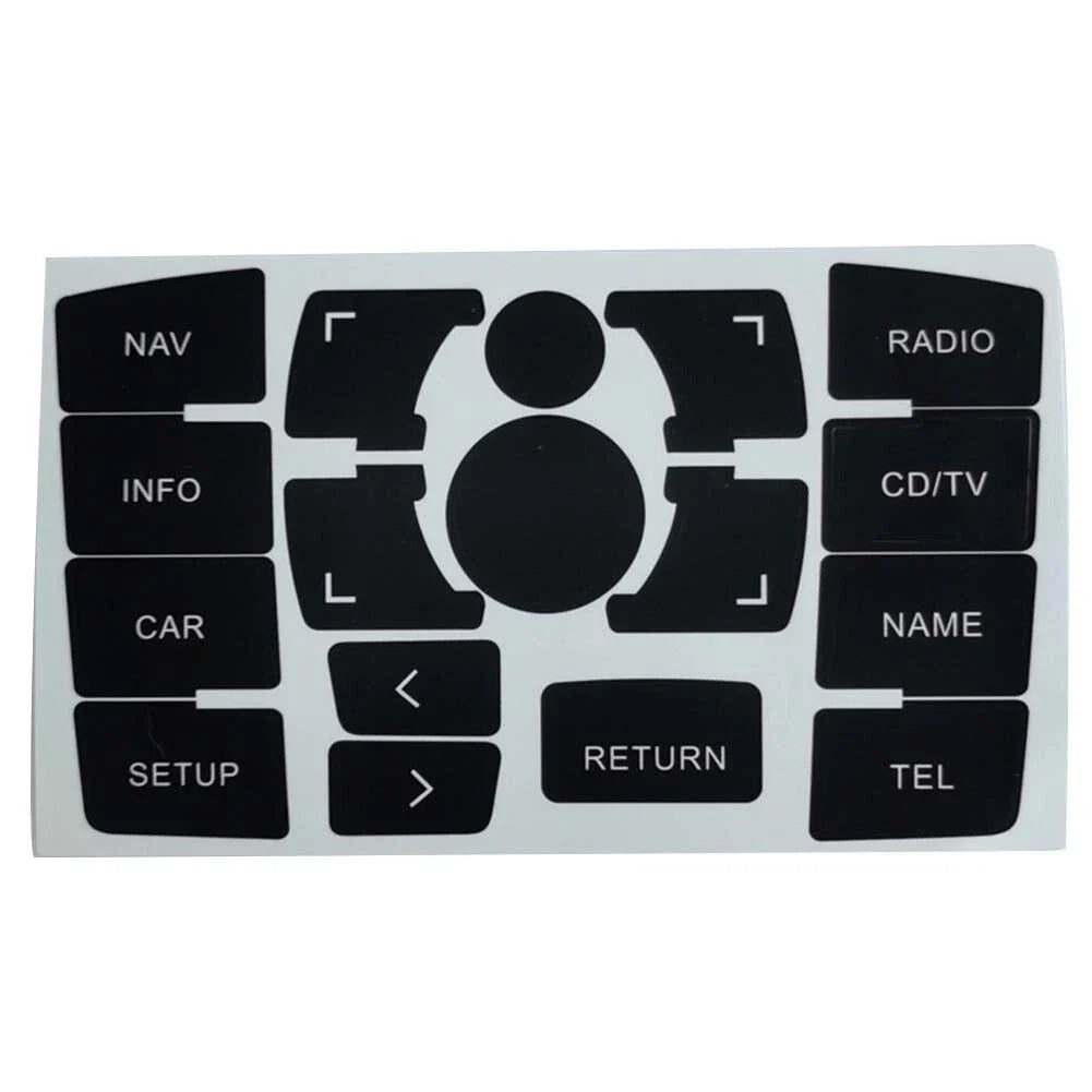 Button Repair Sticker for Audi Q7