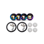 Neo Chrome Quick Release Fasteners for JDM (Rear, Front, Trunk, Fender) (-)
