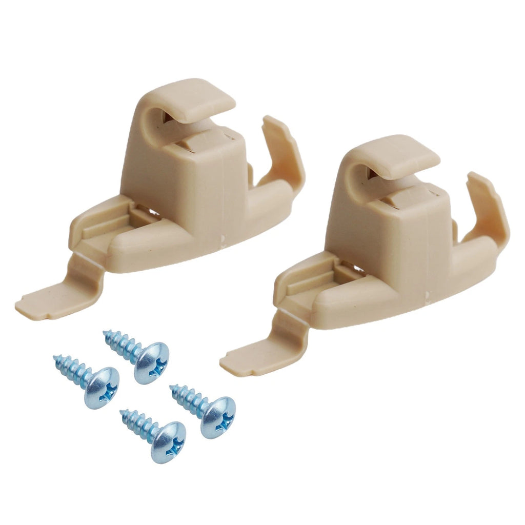 2X Sun Visor Clips Bracket Holder for Ford F-250 F-350 (1999–2006)