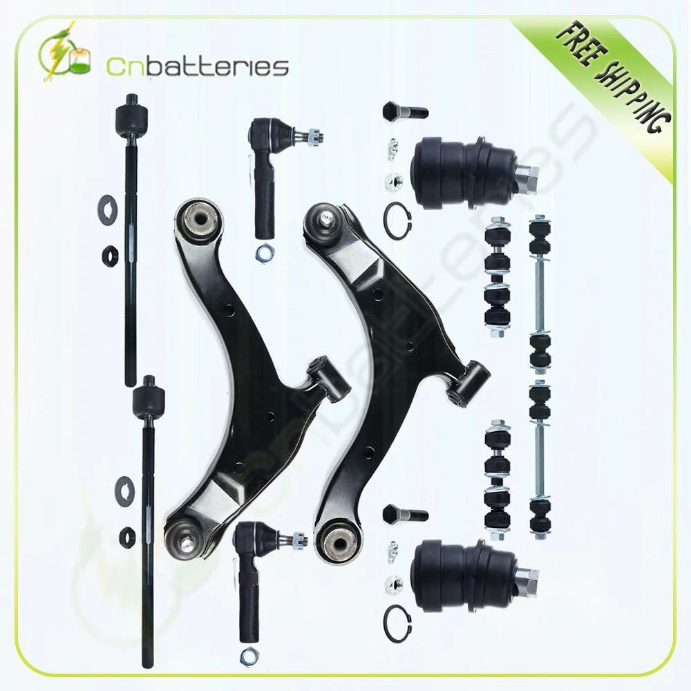 Set of 12 Control Arm Ball Joint Sway Bar Kit for Plymouth Neon (2000–2001)