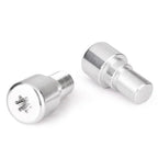 18mm Handle Bar End Grip Plug Silver for Yamaha YZF R6, R6S (1999-2012)