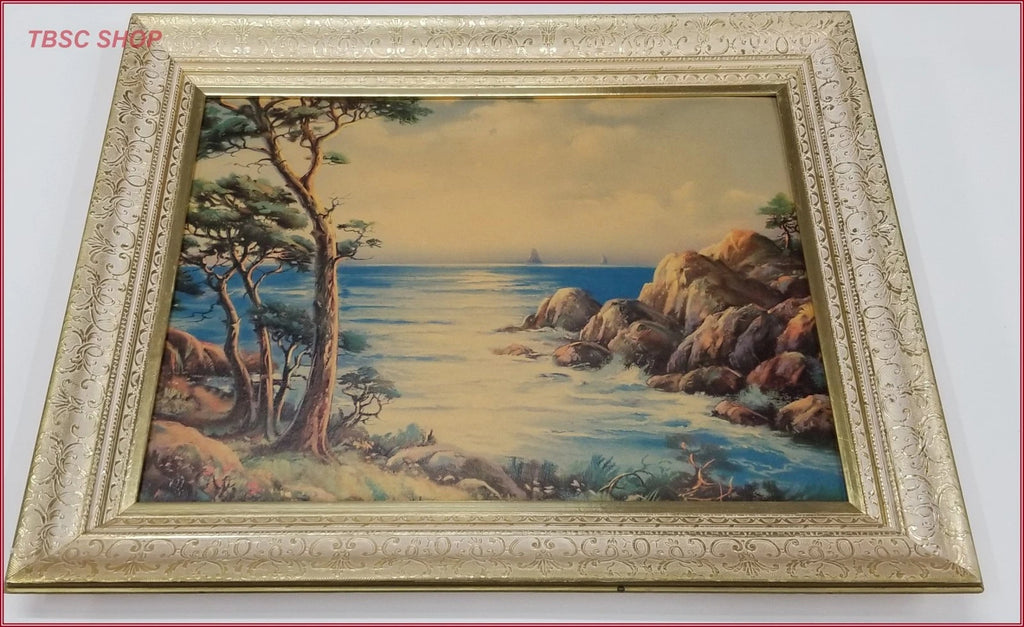 Framed 1950's TMC-Chicago S200 Ocean View Art for F150 (1950–1959)