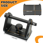 TL-33 Heavy-Duty Trailer Coupler Lock w/ Padlock for 2" to 2-5/16" Couplers