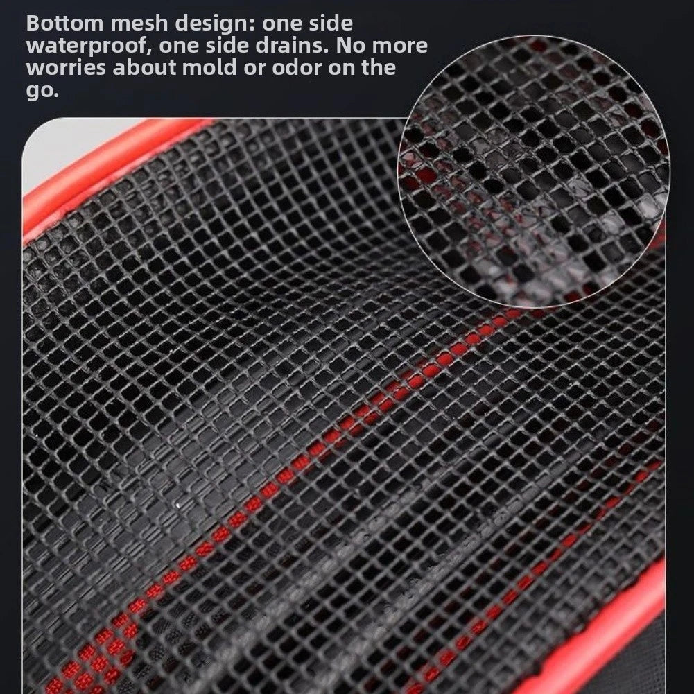 Round Waterproof Canvas Net Bag for Landing Nets (#25-#45)